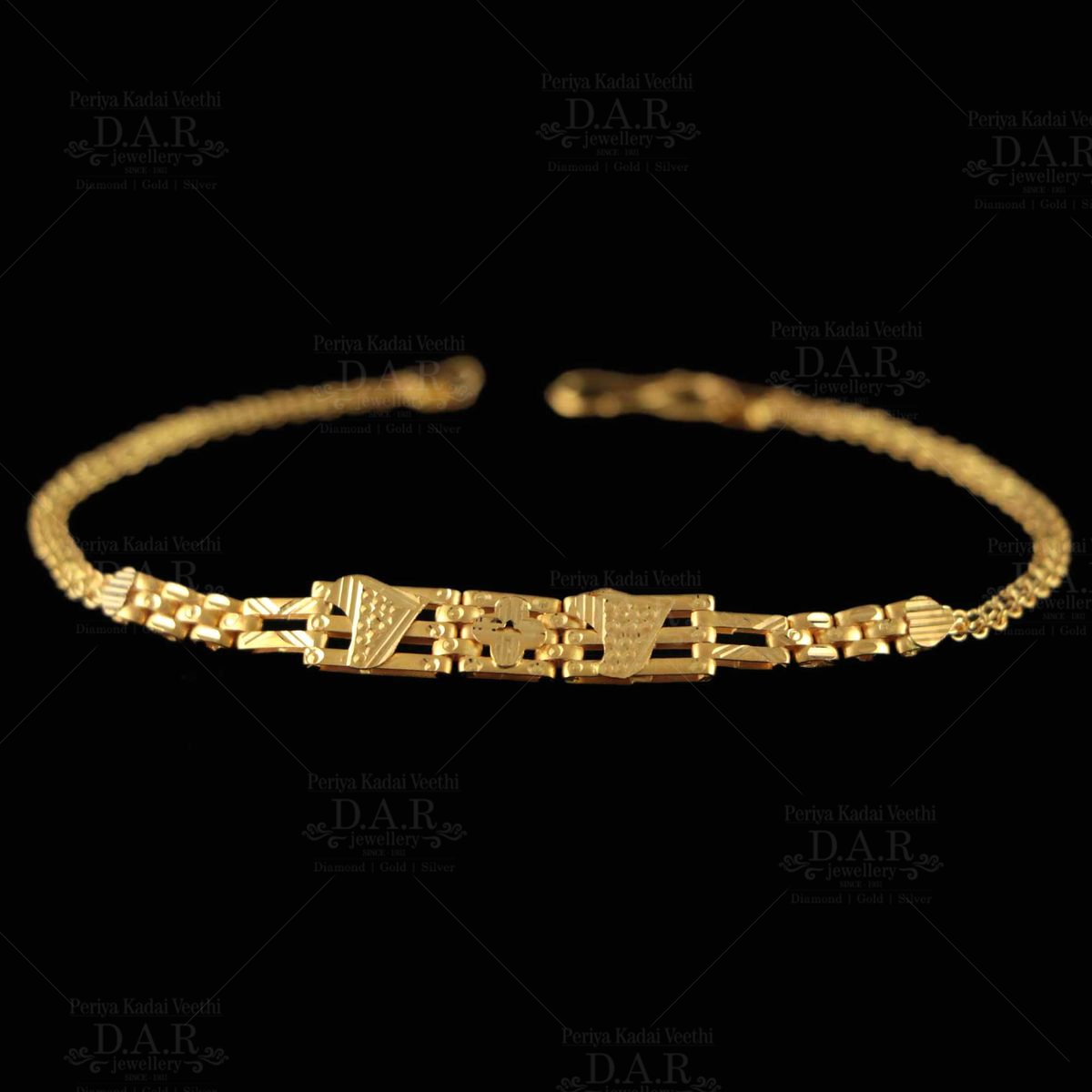 25kt Ladies Gold Bracelets 10 G