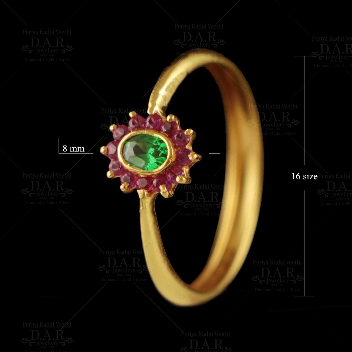 Traditional Indian Gold Ring For Women,s – Welcome to Rani Alankar