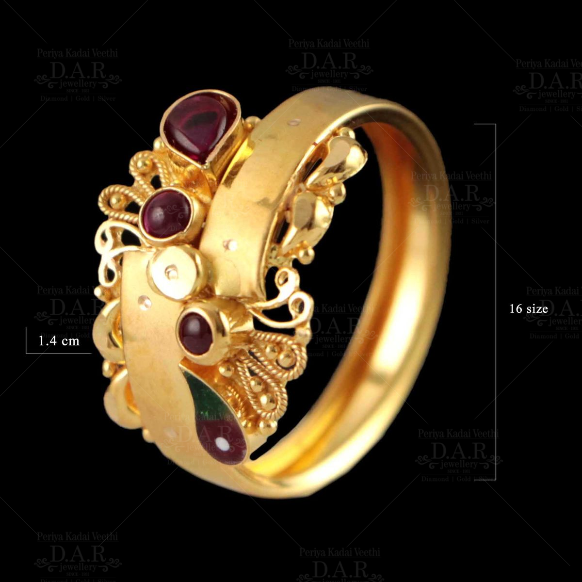 Ladies Fancy Gold Ring Price Starting From Rs 4,500/Gm | Find Verified  Sellers at Justdial