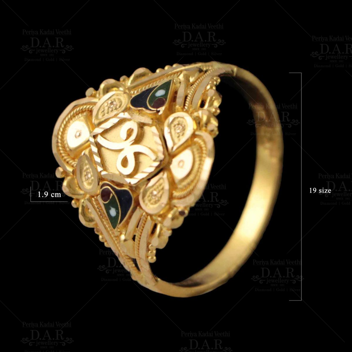 Buy 22k Gold Ring Jewelry Indian Gold Wedding Ring All US Size Online in  India - Etsy
