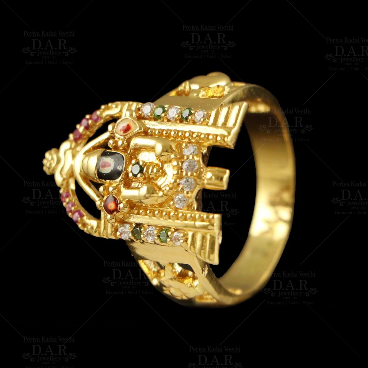 God Perumal Thayar Divine Gents Ring | G.Rajam Chetty And Sons Jewellers