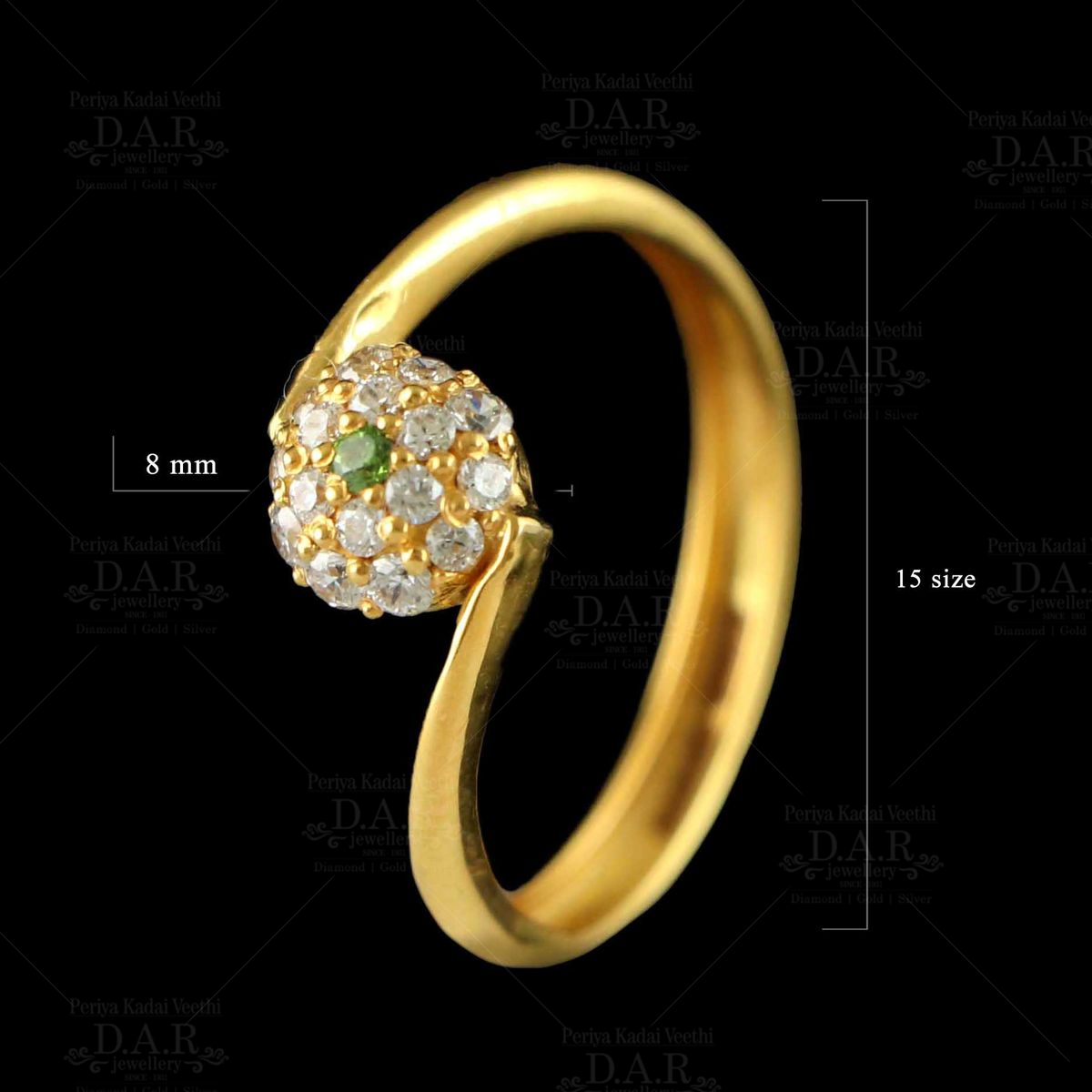 Buy Malabar Gold and Diamonds 22 KT (916) purity Yellow Gold Malabar Gold  Ring FRGEDZRURGW696_Y_10 for Women at Amazon.in
