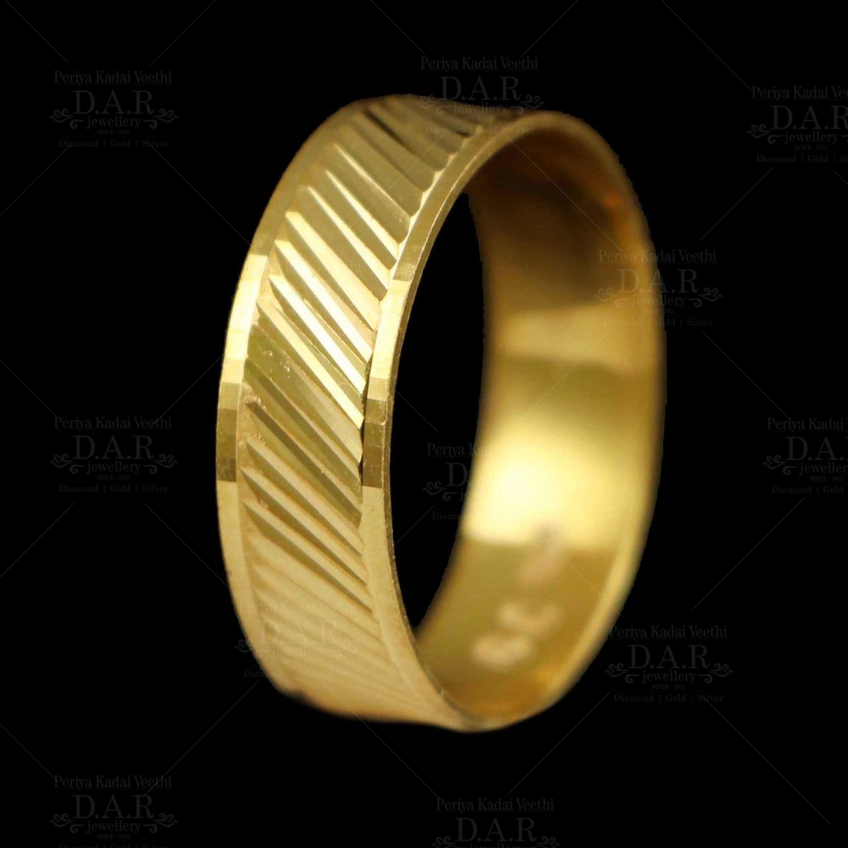 Diamond Ring Yellow Gold Wedding Rings For Women, 4.7g at Rs 64789 in Jaipur