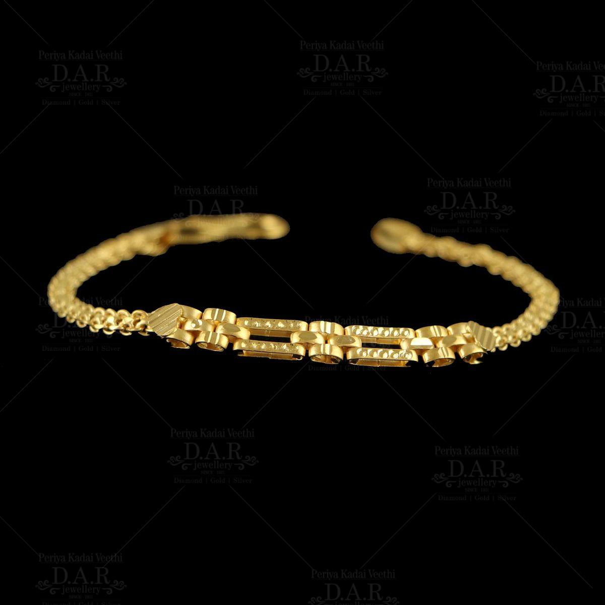 Gold Baby Bangle Designs - South India Jewels