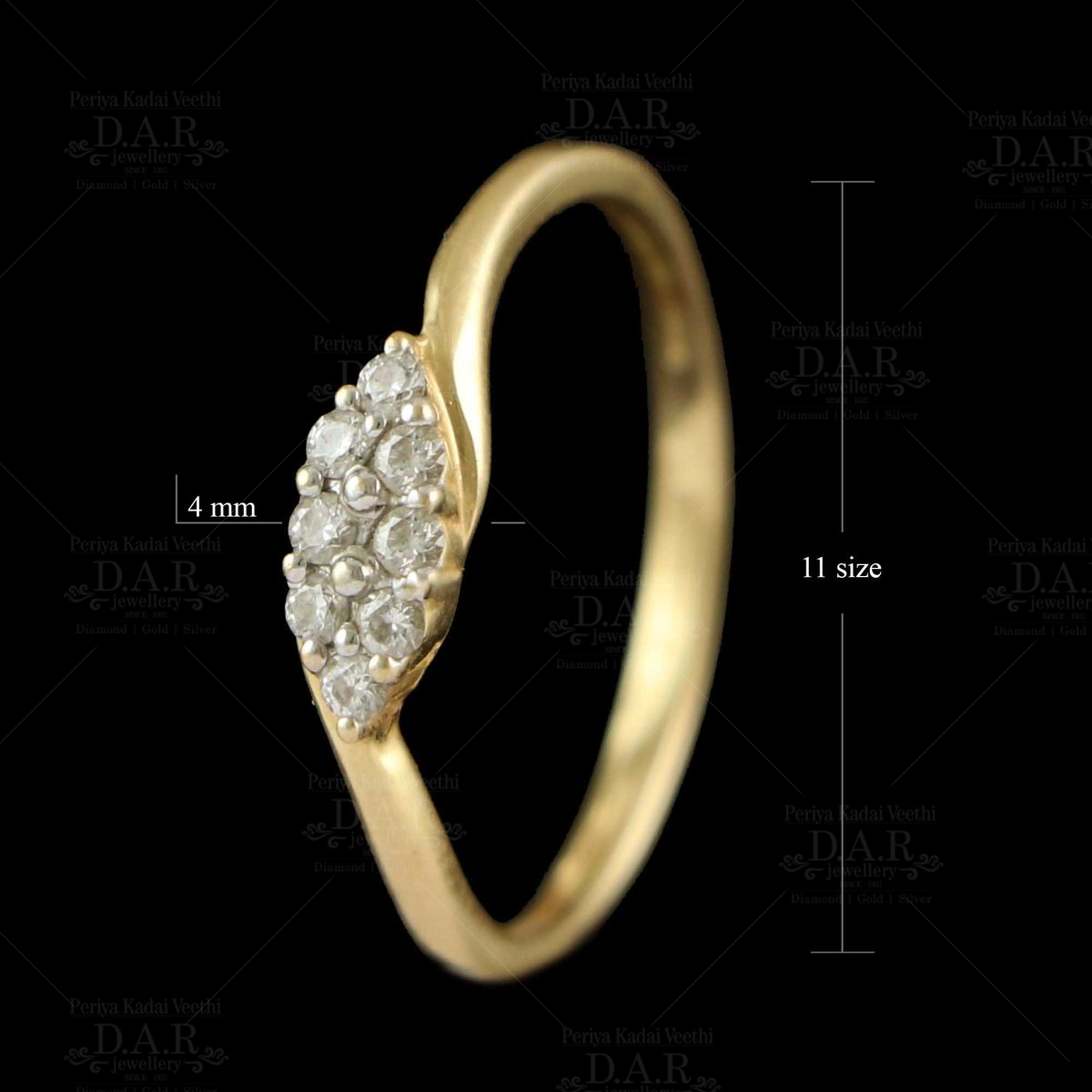 0.5Ct Lab Created Diamond Engagement Ring 14K Yellow Gold Plated | eBay