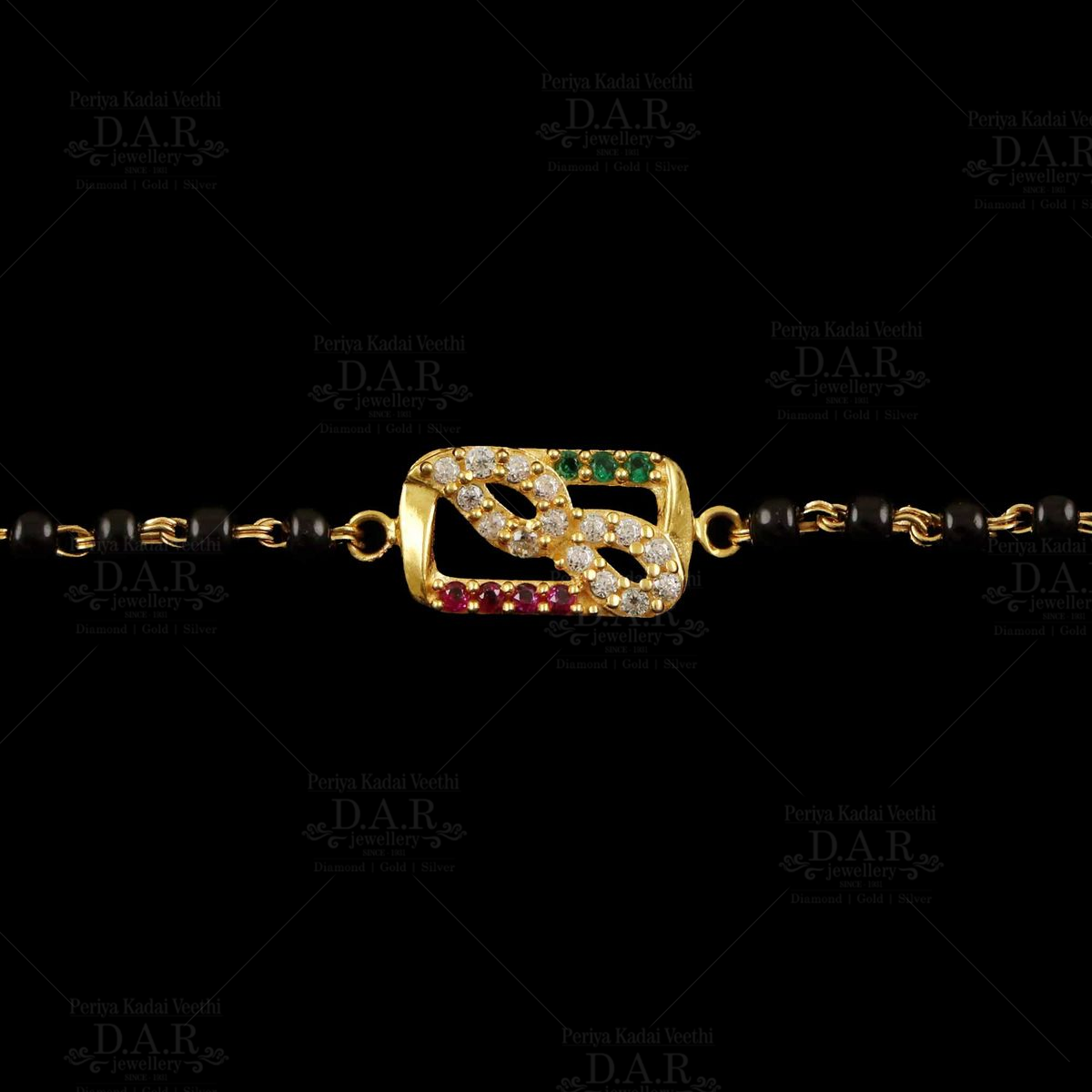 Nuveena Yellow Gold Baby Bracelet, 916 Gold 619A(GW)