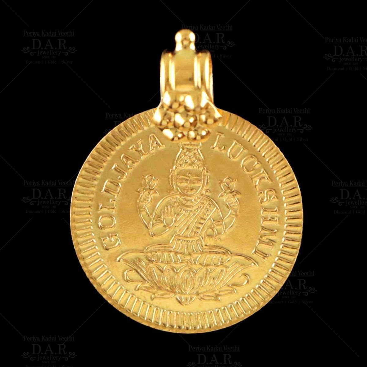 Divineful Lakshmi Kasu Tali Divine Mangalyam with Lakshmi Coins Traditional Allure www.darjewellery