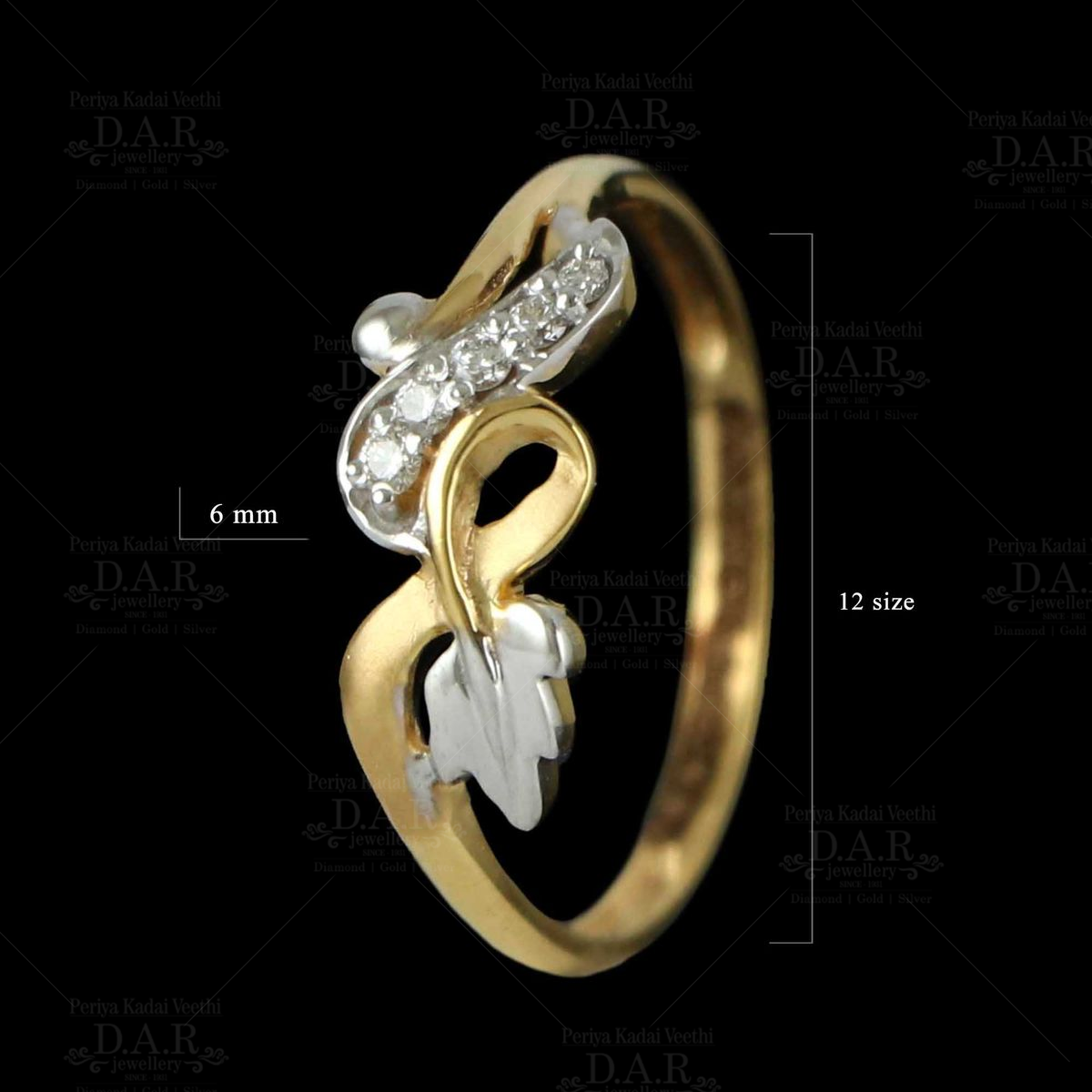 Real 10K Yellow Gold Diamond Cut Initial Letter B Statement Pinky Ring  11.50mm - JFL Diamonds & Timepieces