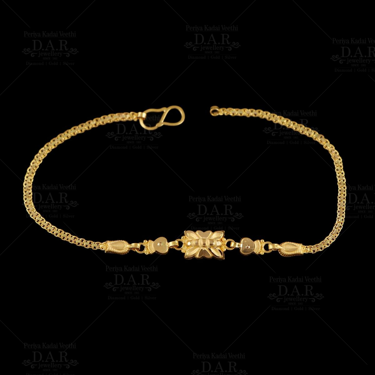 1 Gram Gold Plated 2 Line Pokal Artisanal Design Bracelet For Men - Style  C385 at Rs 4250.00 | Rajkot| ID: 2849769867562