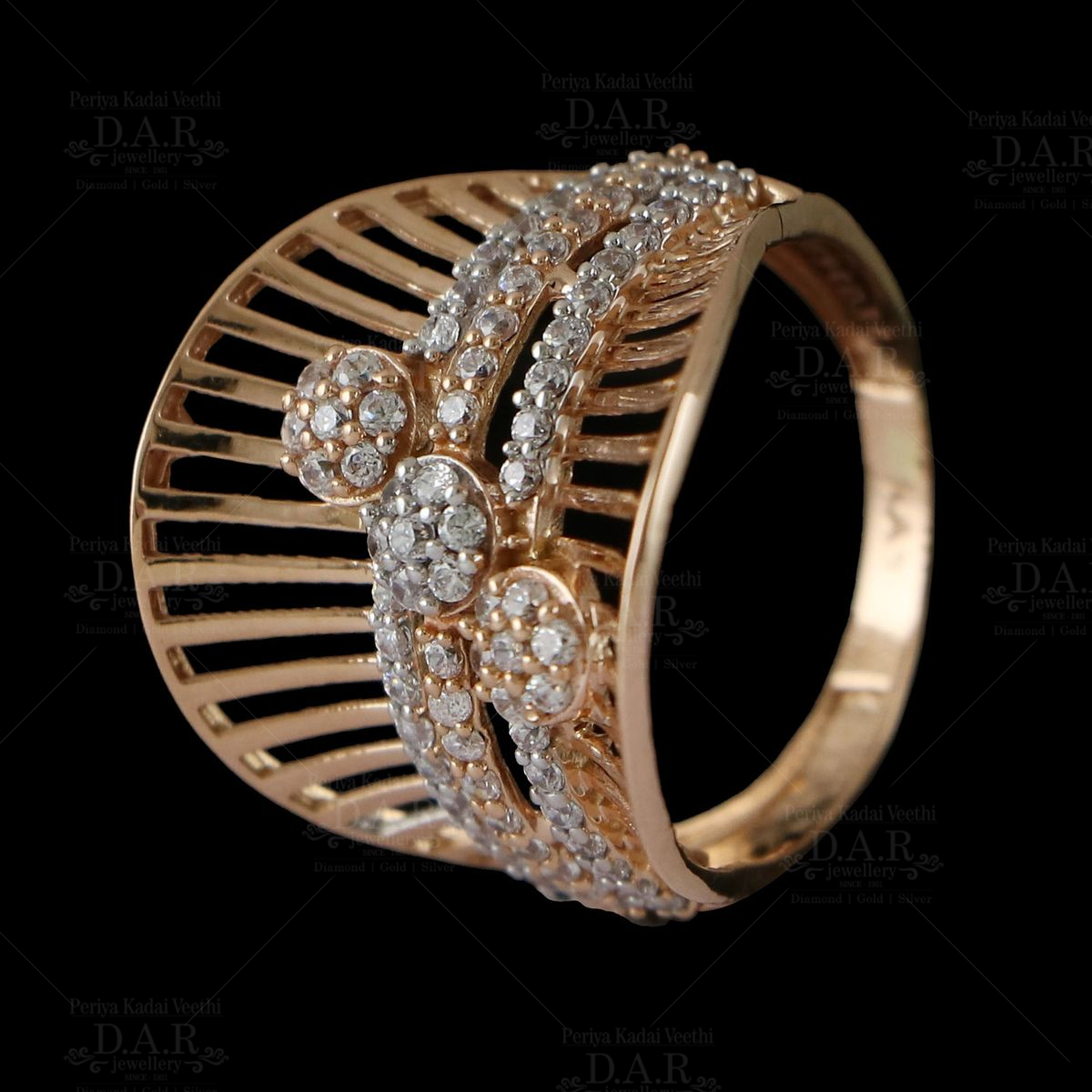 Jewelry Rings Delicate Design Crossing Pearl Ziron Gold Ring Fashion Can Be  Adjustable Ring Light High Grade Rose Gold Ring - Walmart.com