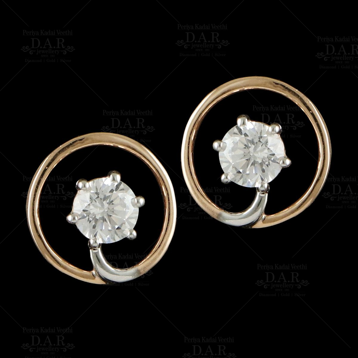 Petite Harmony Gemstone Stud Earrings - Single Stone – Scribe Jewelry