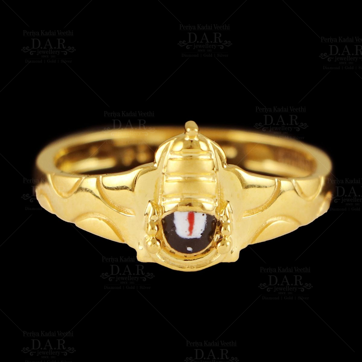 Goldesmiths - 22k Tirupati Venkatachalapathy God Gold Ring