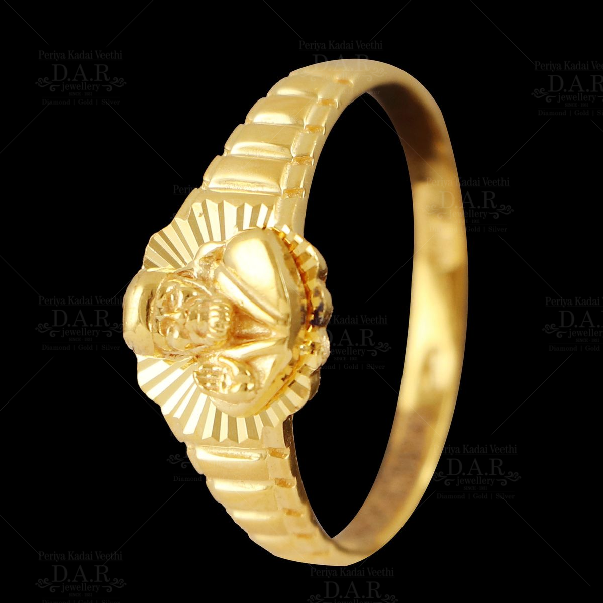 Sai baba gold rings latest designs for men and women - YouTube