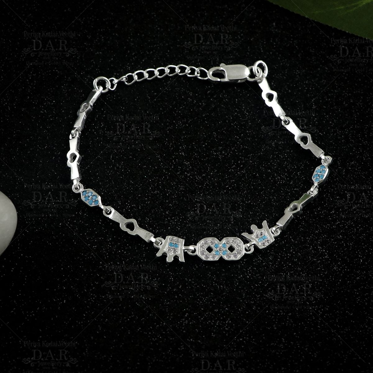 Sree Kumaran | 92.5 Sterling Silver Bracelet Fancy Bracelet Collection for  Women's