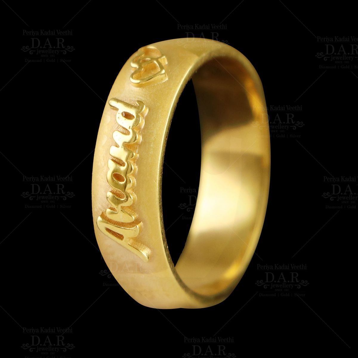 Customized name ring gold hotsell