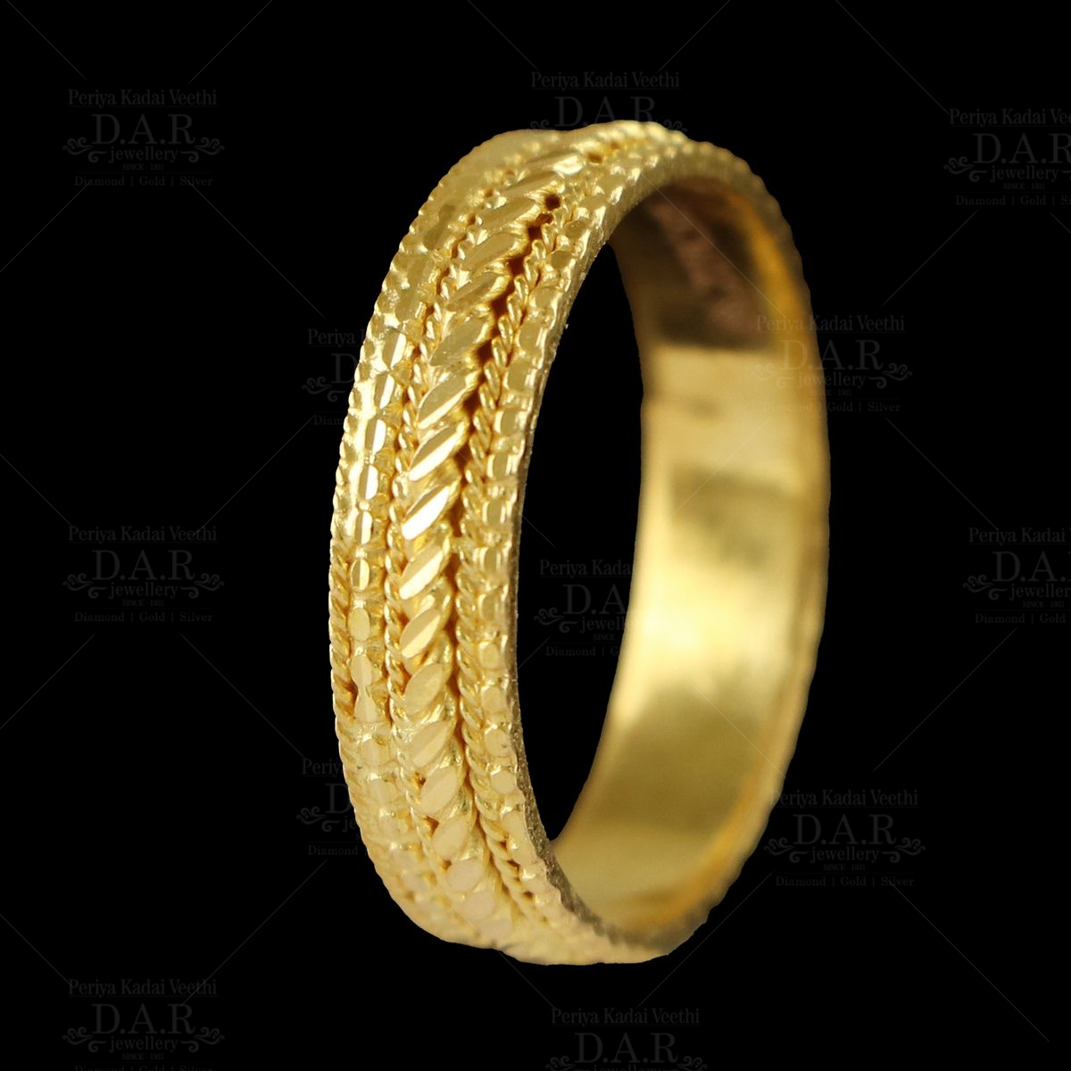 Thai gold jewelry 24k bride wedding simulation fake gold jewelry  long-lasting color Vietnamese sand gold ring female