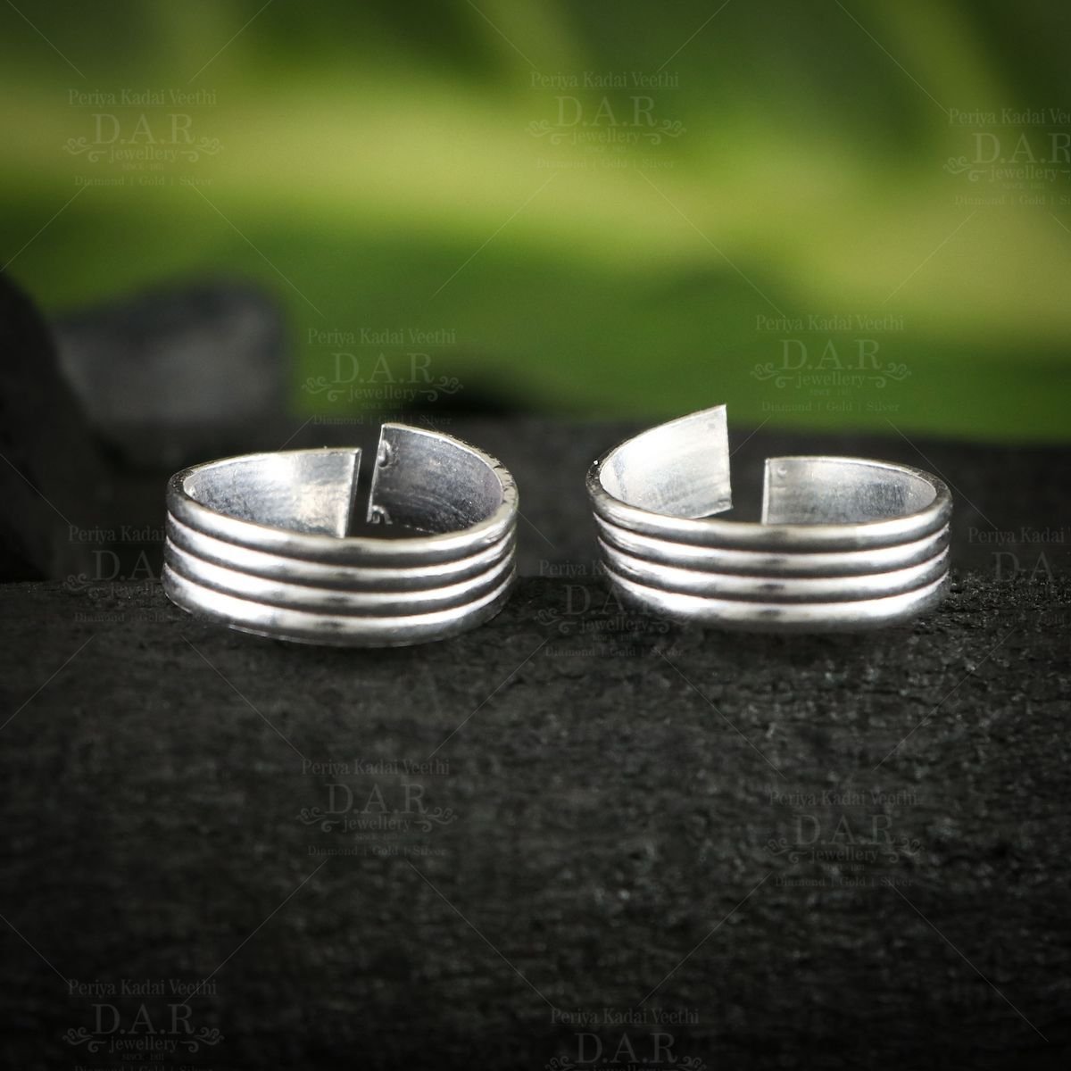 Silver foot ring design online