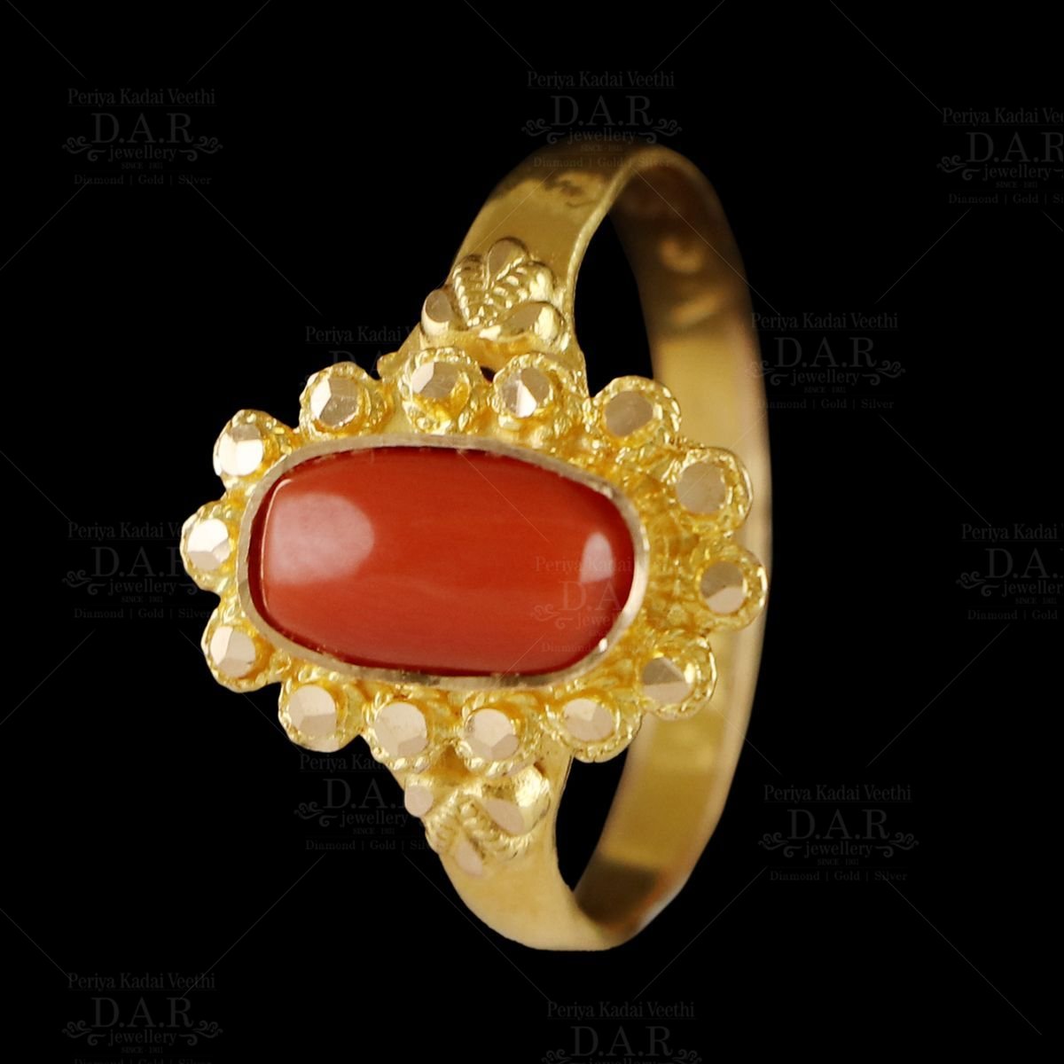 Pavalam ring discount