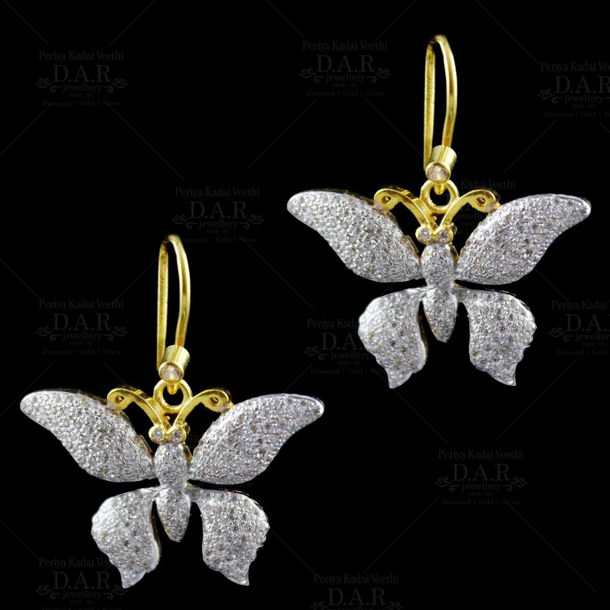 Butterflies Earring | Small earrings gold, Simple gold earrings, Gold  earrings designs