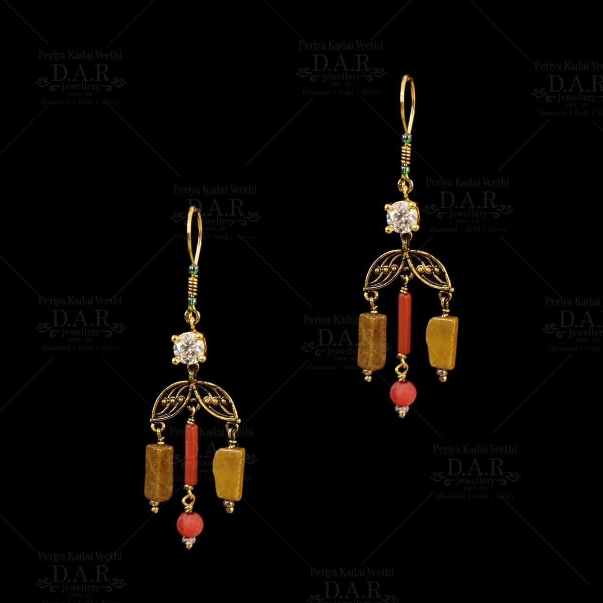 Buy Online Pretty and Pleasing Gold Plated Alloy Earring Hanging – One Stop  Fashion
