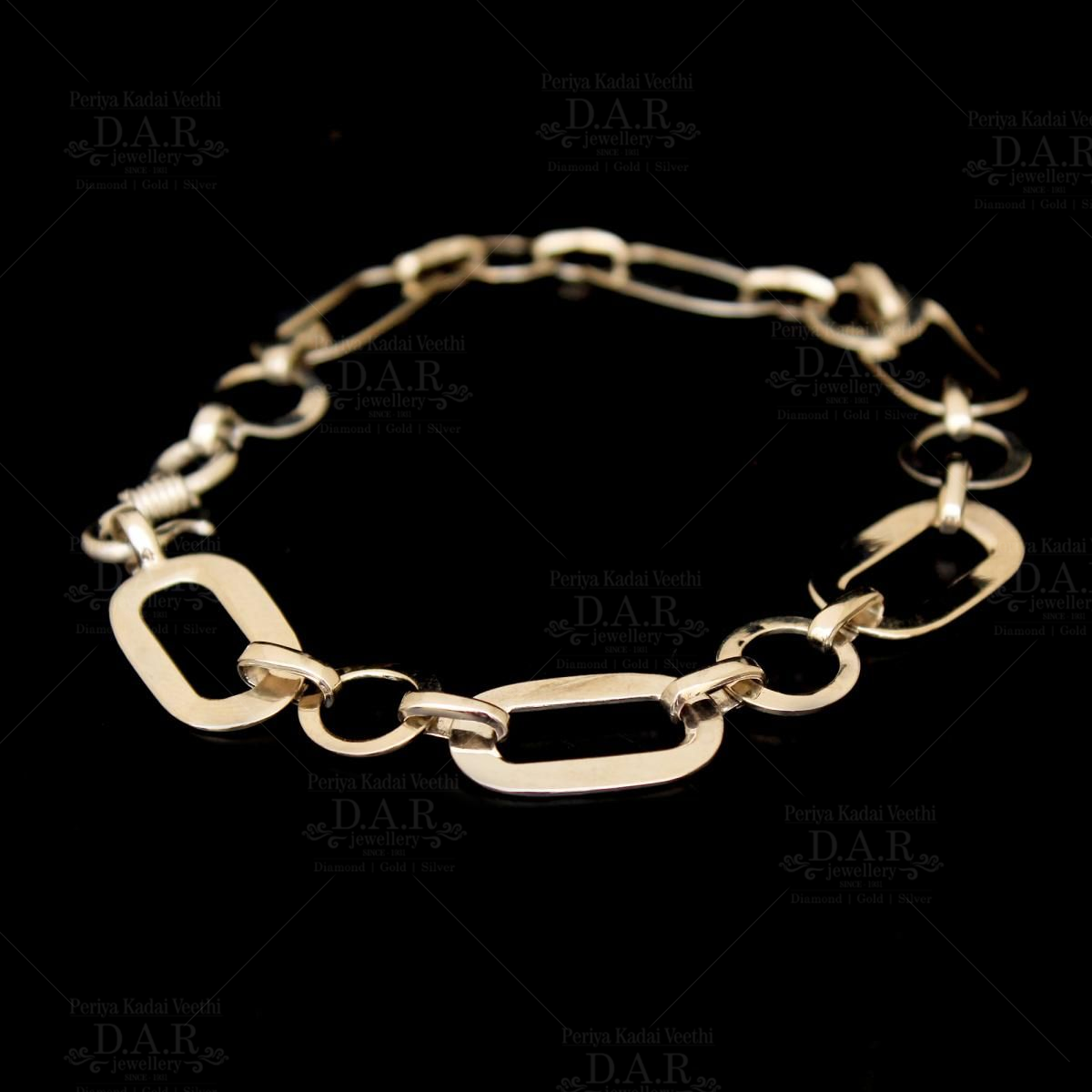 Christian Dior Chain Link Logo Bracelet Silver Base Metal – Luxe Collective