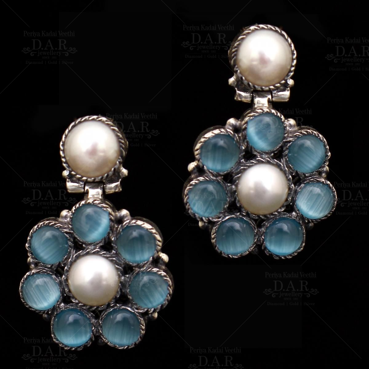 Paparazzi The PEARL Next Door - Silver Earrings – A Finishing Touch Jewelry