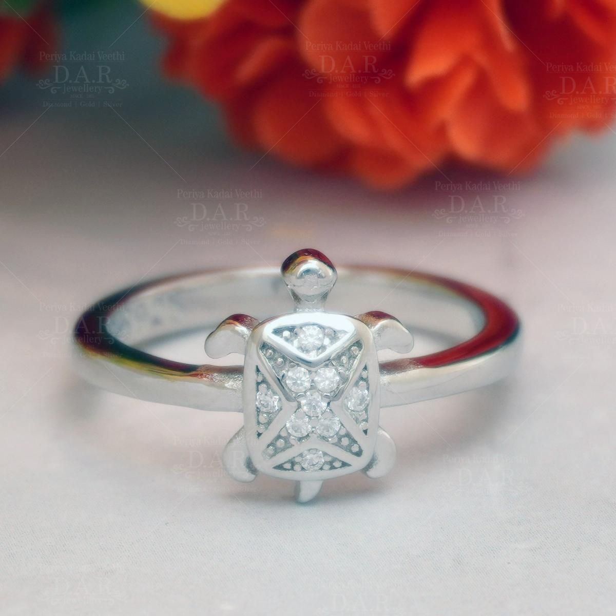HANDCRAFTED 92.5 STERLING SILVER JEWELLERY BY JAUHRI RINGS - KUSUM WHITE  RING – Jauhri