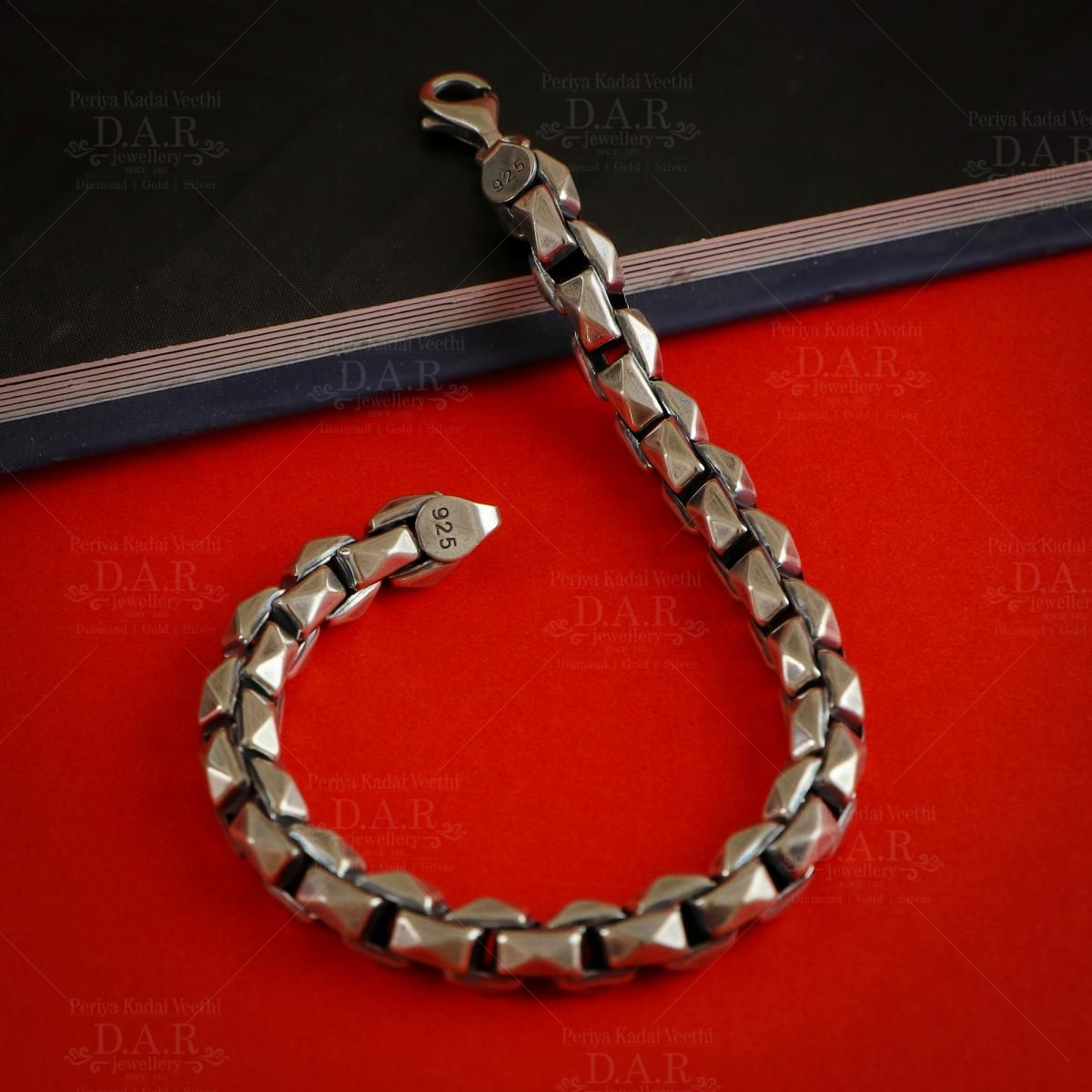 Buy ZIVOM 316L Surgical Stainless Steel Mesh Cuff Kada Mens Bracelet Bangle  Online at Best Prices in India - JioMart.
