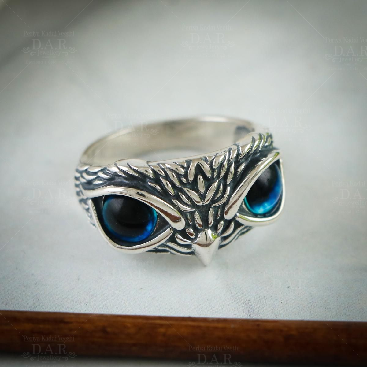 STERLING SILVER OWL RING – Soms