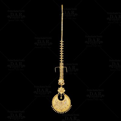 Gold nethichutti on sale designs with price